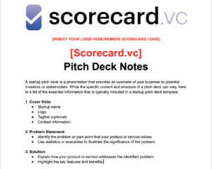 Pitch Deck Notes Image - Scorecard.vc